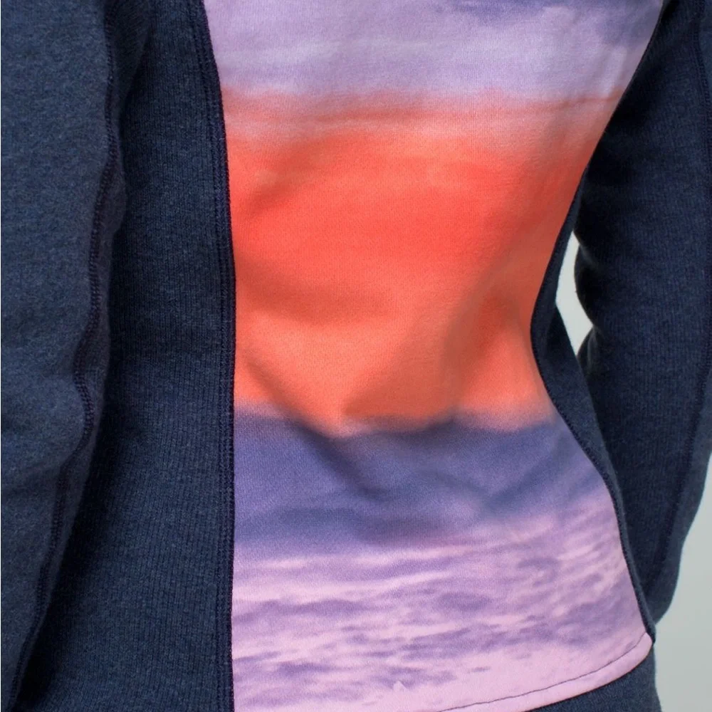 Lululemon Scuba Hoodie II Heathered Cadet Blue / Cadet Blue / Beachscape Multi 8